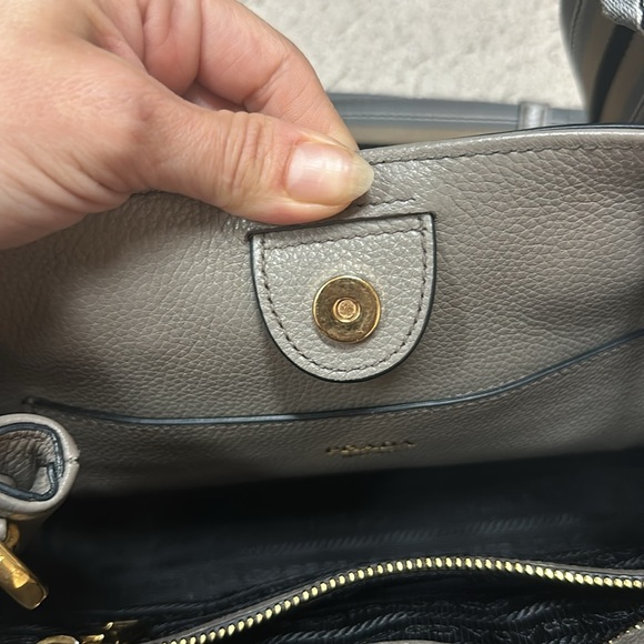 Prada gey bag medium size in mint condition. Only wore couple times. - Picture 6 of 11